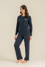 Arnetta Ar3775-S Kadın Uzun Kollu Pijama Takım - Görsel 4