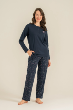 Arnetta Ar3775-X Kadın Uzun Kollu Pijama Takım - Görsel 3