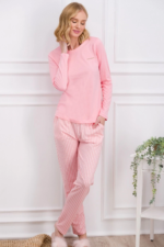 Pierre Cardin 8766-S Kadın Uzun Kol Pijama Takımı - Görsel 3