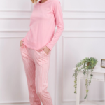 Pierre Cardin 8766-S Kadın Uzun Kol Pijama Takımı