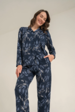 Pierre Cardin 9259-S Kadın Uzun Kol Gömlek Pijama Takımı - Görsel 5
