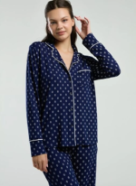 Pierre Cardin Pc8950-S Kadın Gömlek Pijama Takım - Görsel 2