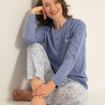 Pierre Cardin Pc9270-X Kadın Uzun Kollu Pijama Takımı