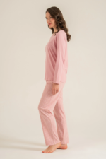 Pierre Cardin Pc9294-S Kadın Uzun Kollu Pijama Takımı - Görsel 4