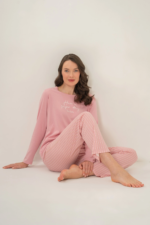 Pierre Cardin Pc9294-S Kadın Uzun Kollu Pijama Takımı - Görsel 3