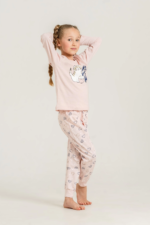 Rolypoly Rp3902-G Kız Çocuk Uzun Kol Pijama Takım - Görsel 2