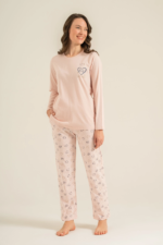 Rolypoly Rp3902-S Kadın Uzun Kol Pijama Takım - Görsel 2