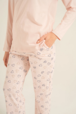 Rolypoly Rp3902-S Kadın Uzun Kol Pijama Takım - Görsel 4