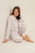 Rolypoly Rp3913-S Kadın Gömlek Pijama Takım - Görsel 2