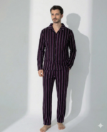 Boyraz 70093 Erkek Uzun Kol Penye Pijama Takımı - Görsel 2