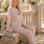 Boyraz VF-02784 Kadın Waffle Kumaş Pijama Takımı