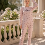 Boyraz VF-02934 Kadın Waffle Kumaş Pijama Takımı