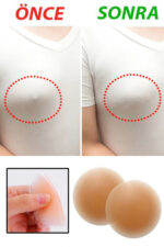 Kadın Ten Silikon Göğüs Ucu Gizleyici Nipple Cover