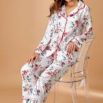 Nurteks 5654 Bayan Saten Pijama Takımı