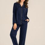 Pierre Cardin 9305-S Kadın Uzun Kol Pijama Takımı