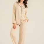 Pierre Cardin 9305-S Kadın Uzun Kol Pijama Takımı