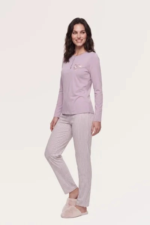 Pjs 30149 Kadın Uzun Kol Pijama Takımı - Görsel 3